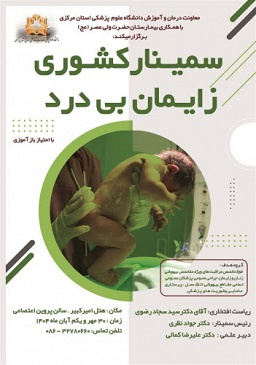 سمینار کشوری چالش های زایمان بی درد و بیهوشی در ماردران پرخطر